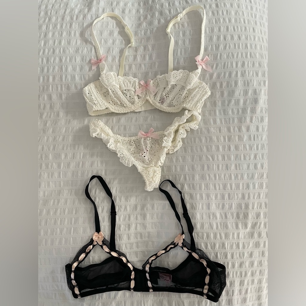 Agent Provocateur - 3 pieces - 2 Bra and Panties